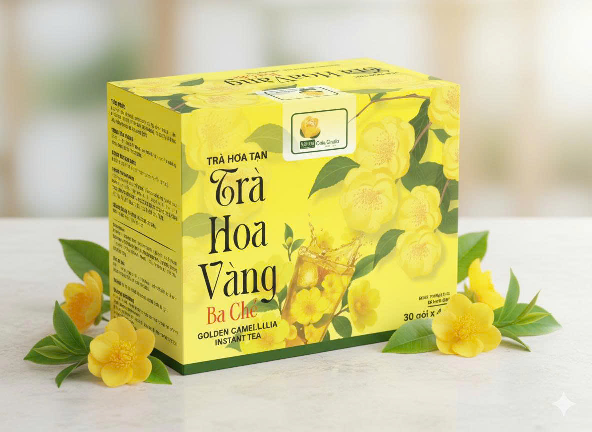 Trà hoa tan trà hoa vàng Ba Chẽ