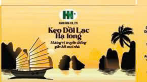 Kẹo dồi lạc Hạ Long