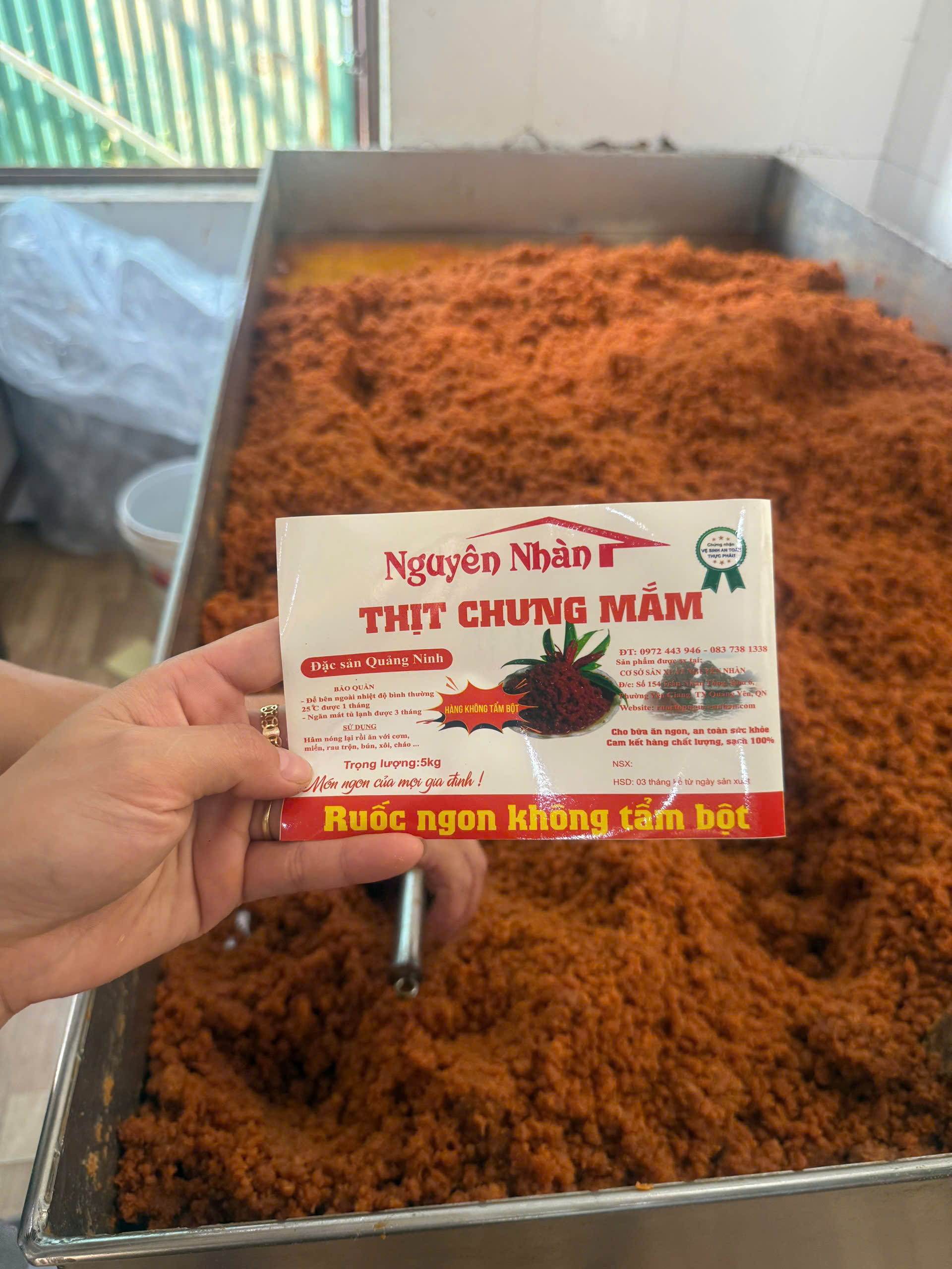 thịt chưng mắm