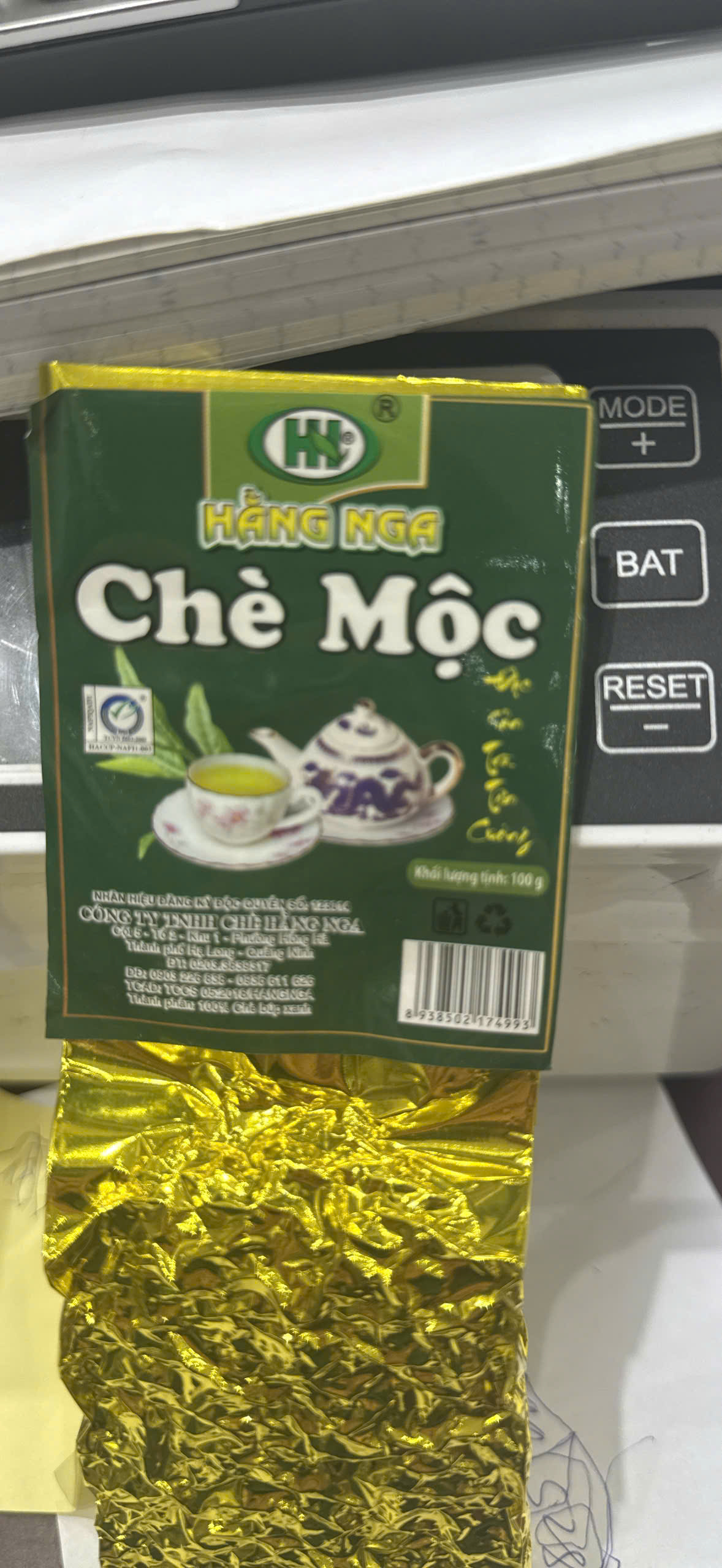 Chè mộc Hằng Nga