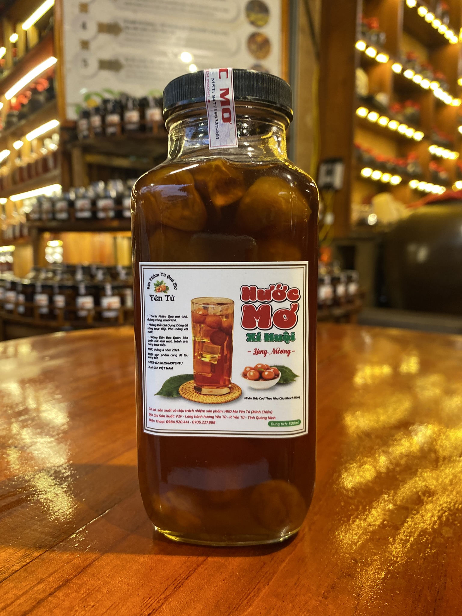 Nước cốt mơ Làng Nương