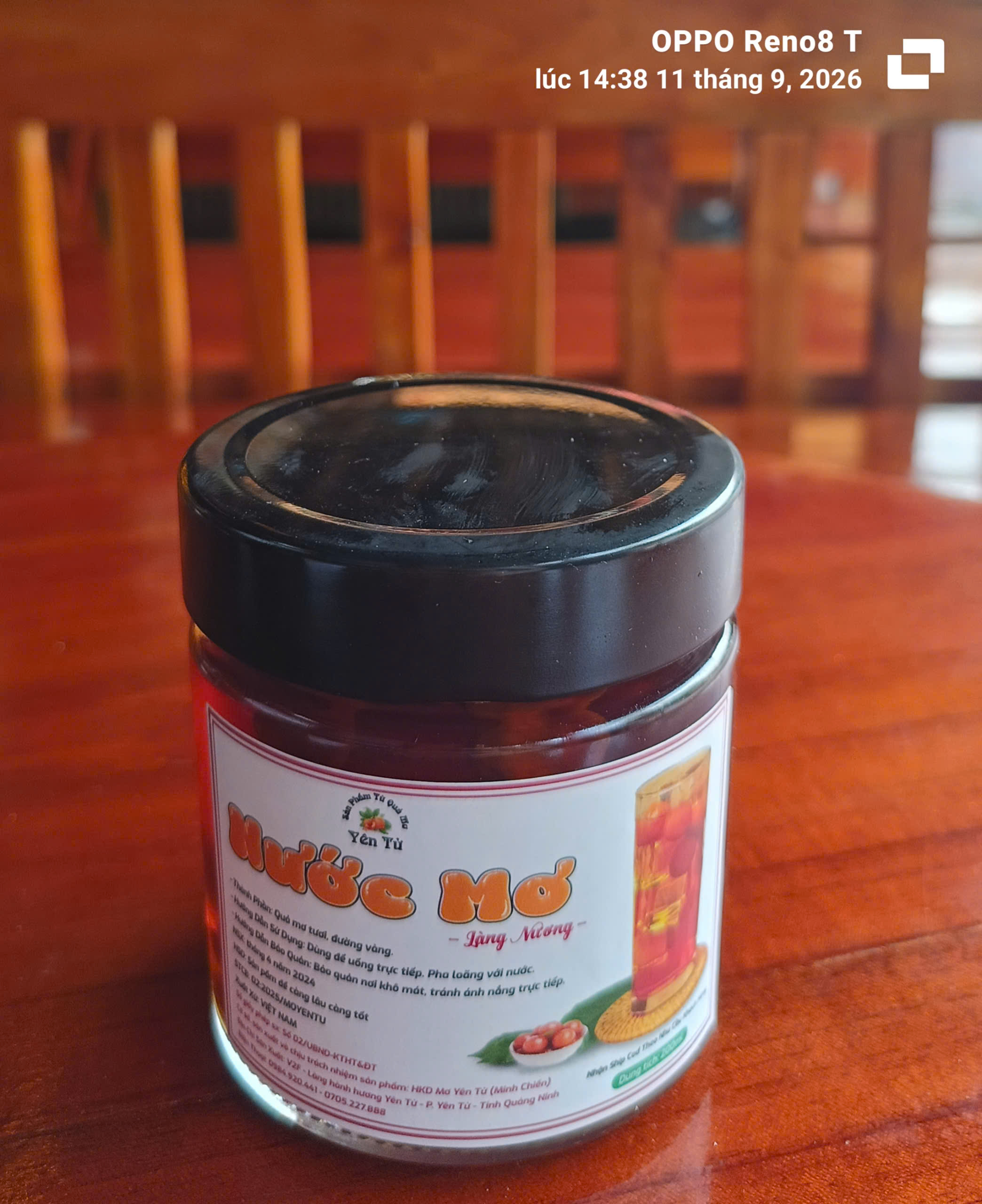 Nước cốt mơ Làng Nương