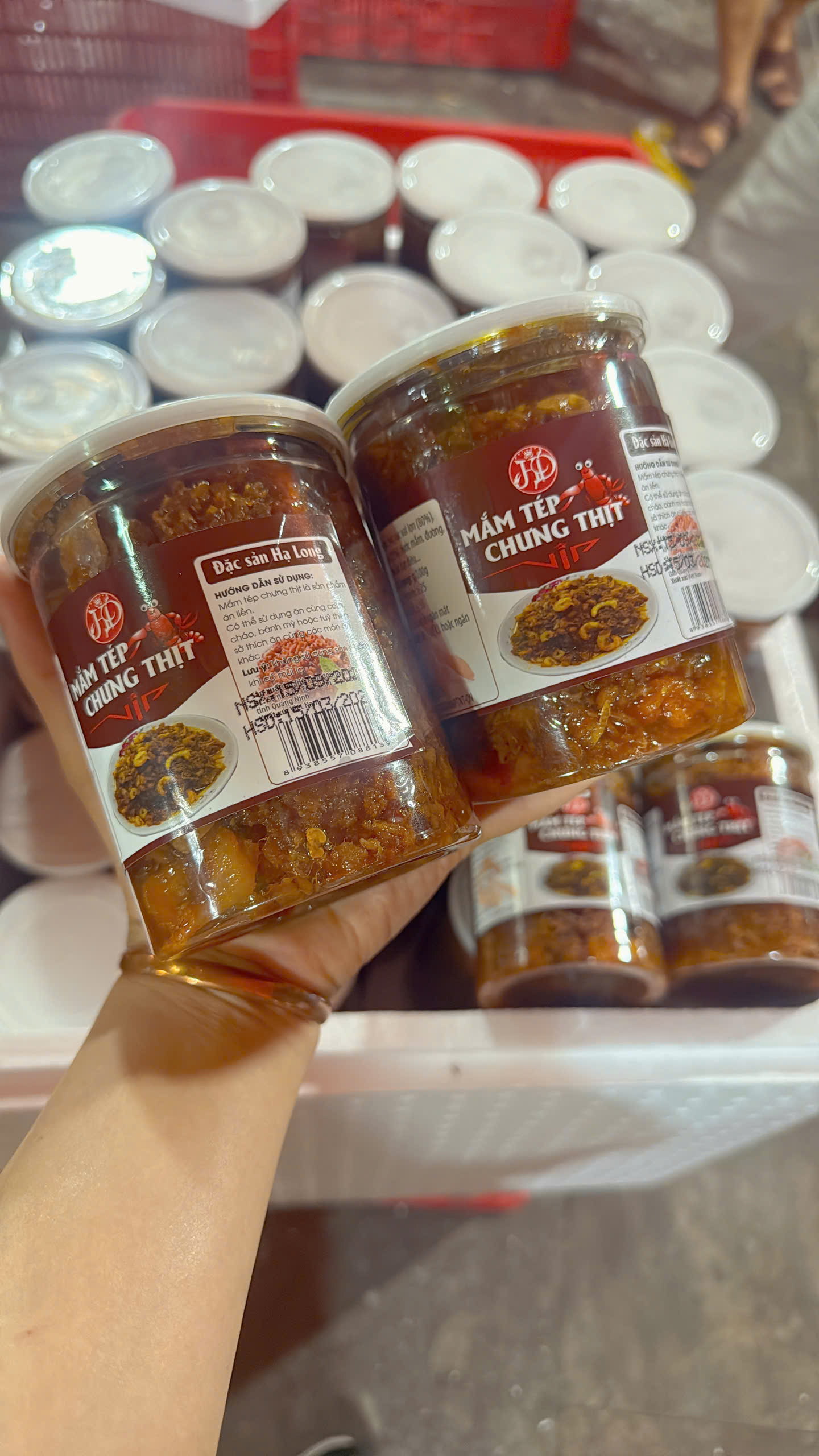 Mắm tép chưng thịt - Huyền Đỗ