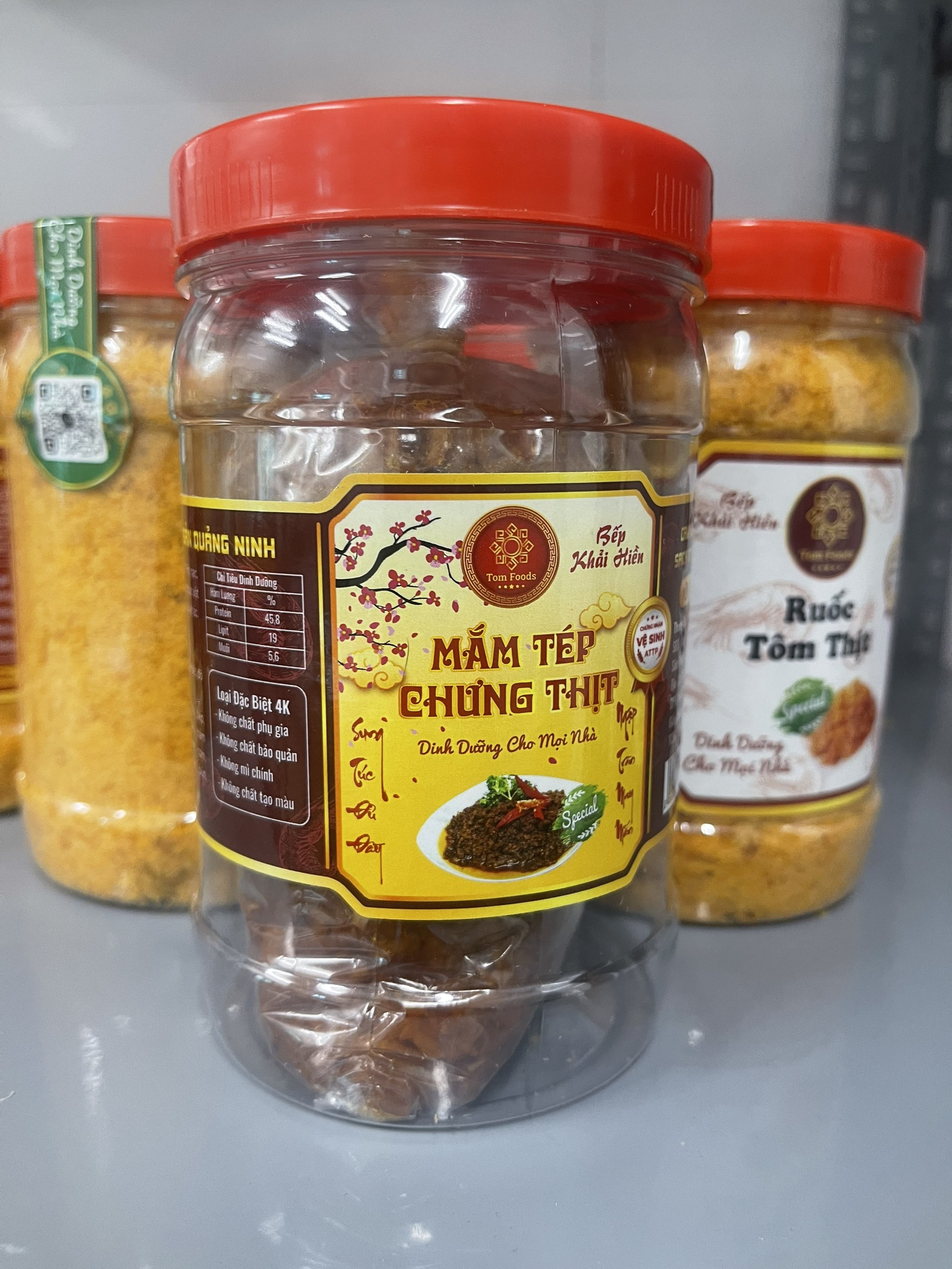 Thịt chưng mắm tép 200gr