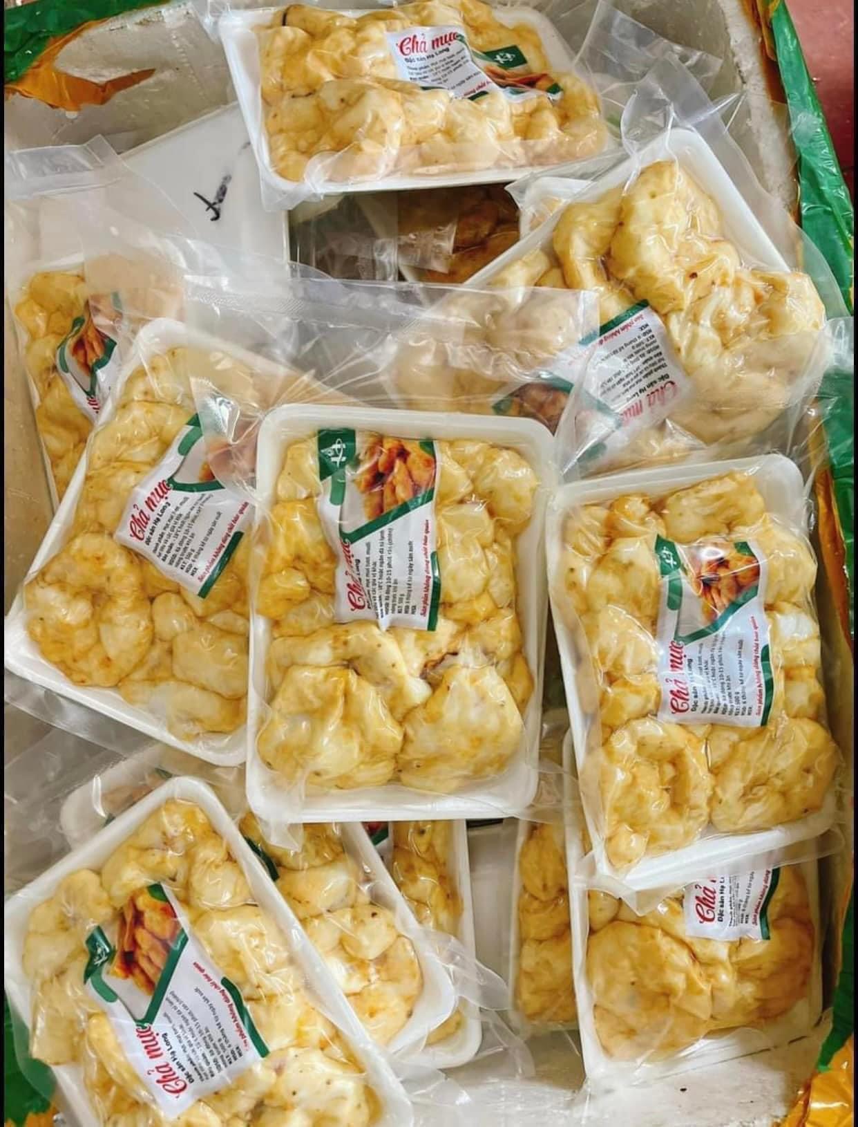 Chả mực giã tay Hà Hân 