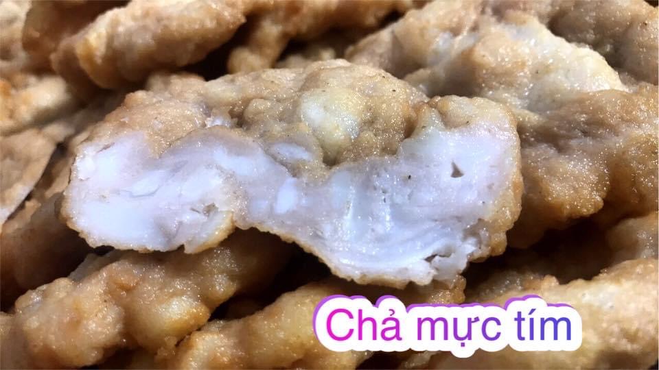 Chả mực tím