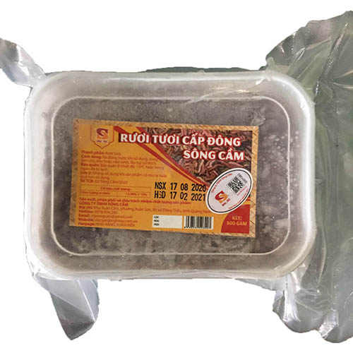 Rươi tươi cấp đông Sông Cầm